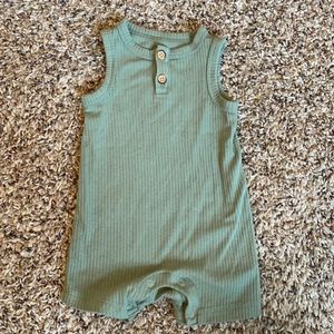 Ribbed romper